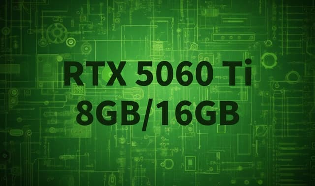 【リーク情報】RTX 5060 Tiの詳細仕様が判明 – 16GBモデルが3月下旬、8GBモデルが4月に登場、180WのTBPで意欲的な仕様に【2025年2月最新情報】