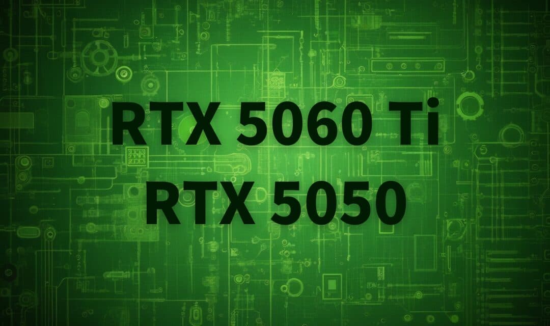 【リーク情報】RTX 5060 Tiと5050の詳細スペックが流出 – 4608コアと2560コア、両モデルとも128-bitメモリインターフェース採用【2025年3月最新情報】