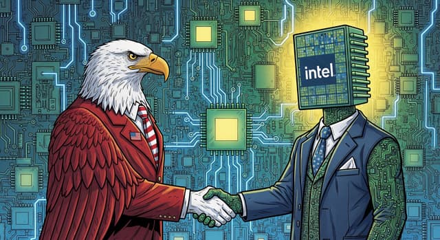 米政府がインテル株9.9％を取得へ ― 国家安全保障と半導体産業再編の行方