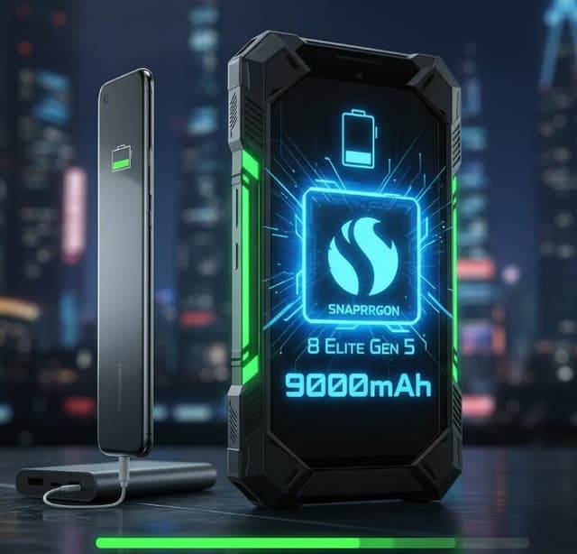 9,000mAhの衝撃:Snapdragon 8 Elite Gen 5搭載フラッグシップがゲーミングスマホの常識を破壊する