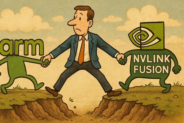 Arm、NVIDIA NVLink Fusionに参加。しかし両陣営に股をかける戦略は成功するか