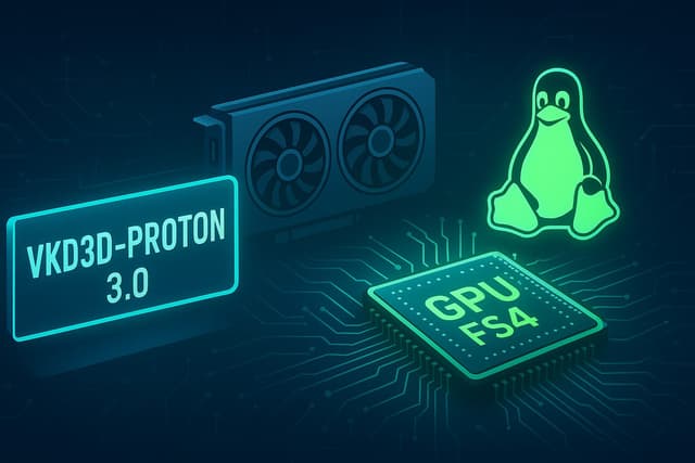 【朗報】VKD3D-Proton 3.0、FSR4をLinuxに導入。旧世代GPUも実験的サポート、NVIDIAユーザーも恩恵