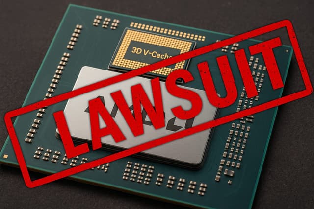 【衝撃】AMD、特許侵害で訴えられる。生命線「3D V-Cache」技術が使用差止めの危機に