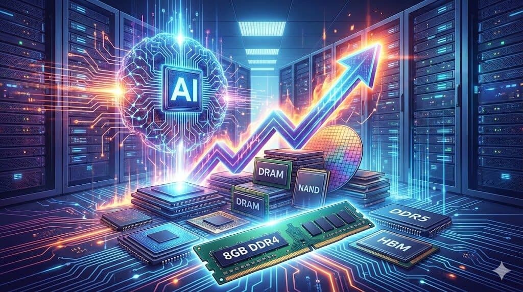 メモリー価格が急騰している理由を初心者にもわかりやすく解説：供給戦略とAI需要が再構築する新市場の全貌