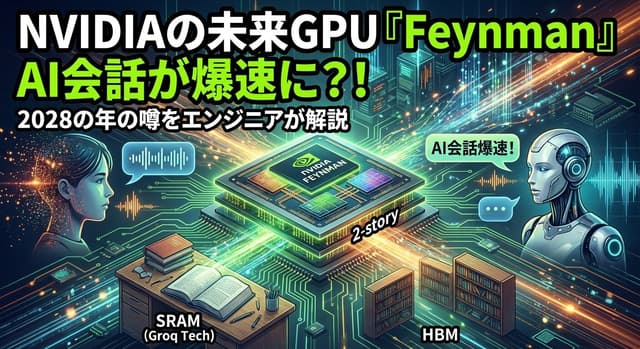 NVIDIAの未来のGPUは「AIの会話」が爆速になるかも？2028年の噂をエンジニアがわかりやすく解説