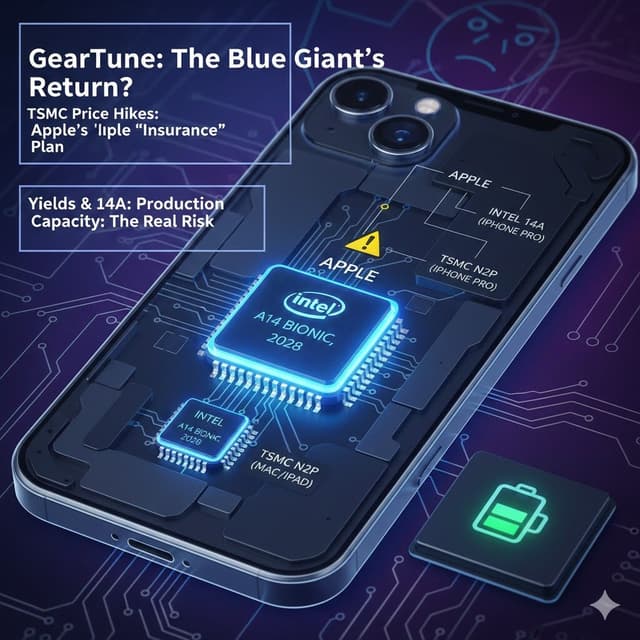 【速報】2028年のiPhone、心臓部はIntel製へ？【ニュース解説】