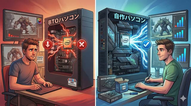 クリエイターほどPCは自作したほうがいいよって話