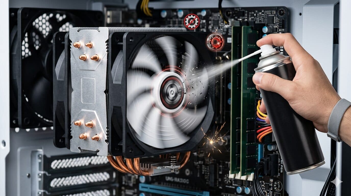 PC掃除のエアダスター、ファン空転は本当にヤバイのか