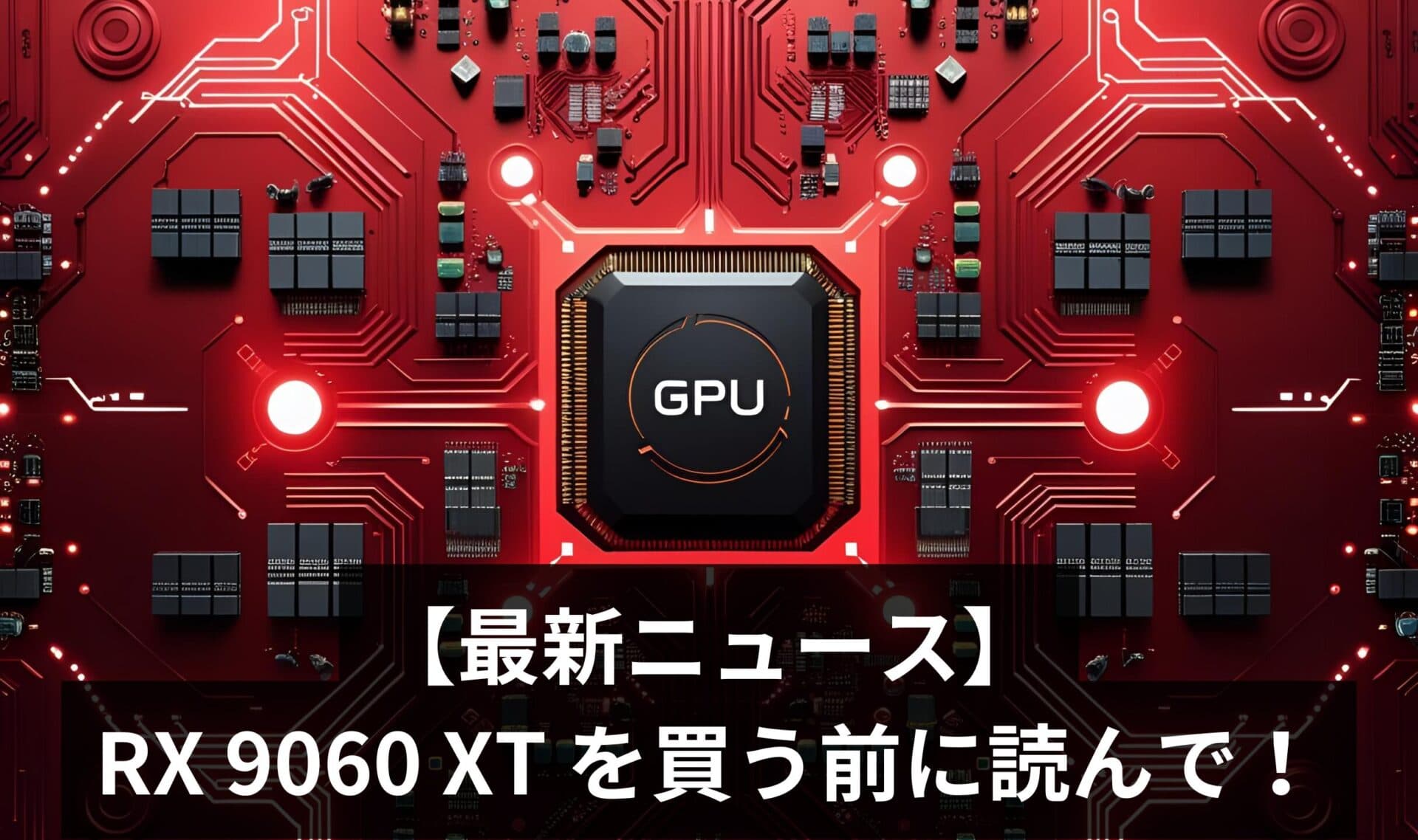 RX 9060 XTは買いか?RTX 5060 Tiと比較!驚異のコスパと16GB VRAMの実力とは【購入前必読!】